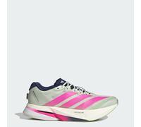 Adizero Boston 13 Schuh Linen Green / Shock Pink / Dark Blue 46 2/3