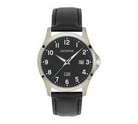 Adora Herren > Armbanduhr Ø 38mm Titangehäuse Lederband > AB6346
