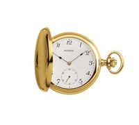 Adora Taschenuhr Savonnette Herren Ø 50mm Edelstahl Handaufzug