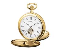 Adora Taschenuhr Savonnette Herren Ø 50mm Edelstahl Handaufzug