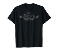 Adult Swim Metalocalypse Dethklok Logo T-Shirt, Herren, Unisex, Kurzarm, Schwarz, S