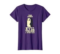 Adventure Time Most Evil Thing T-Shirt, Damen, Violett, XS