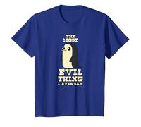 Adventure Time Most Evil Thing T-Shirt, Kinder, Königsblau, 98