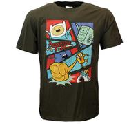 Adventure Time Playtime T-Shirt - Offizielles Merchandise XL Grün