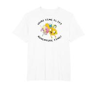 Adventure Time What Time is It T-Shirt, Herren Große Größen, Weiß, 6X Tall