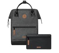 Cabaia Adventurer Melanged Medium Daypack 41 cm Laptopfach grau