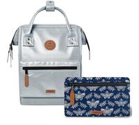 Cabaia Kinderrucksack Adventurer Iridescent S 32 cm silberfarben