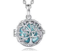 AEONSLOVE Indonesische Klangkugel Schwangerschaft Halskette Klangkugeln Ketten für Werdende Mütter Engels Rufer Anhänger der Harmonie Kugel