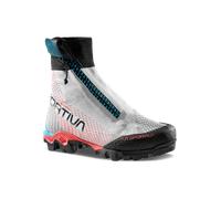 Aequilibrium Speed Woman GTX, Mountaineering Low Cut Shoes, Damen - La Sportiva W00P02-White/Hibiscus 7.25 UK / 41