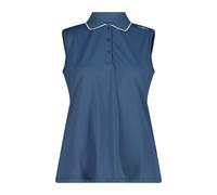 CMP - Women's Polo Sleeveless - Polo-Shirt, Gr. XS 36, blau (Space)