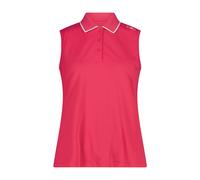 Ärmellos Stretch-Piqué-Poloshirt Damen CMP Rose XS