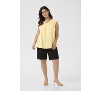 Ärmellose Bluse A-shape Straw yellow EU 48 / UK 20