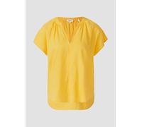 Ärmellose Bluse aus Leinenmix im Relaxed Fit 34 gelb 2165750.1395.34