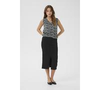 Ärmellose Bluse KAamber Regular fit black offwhite EU 46 / UK 18