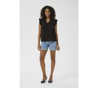 Ärmellose Bluse Regular fit Black EU 38 / UK 10