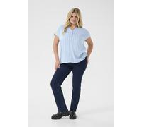 Ärmellose Bluse Regular fit Chambray/Moonstruck Stripe blue white EU 46 / UK 18