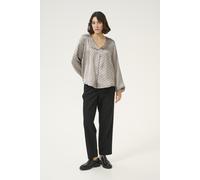 Ärmellose Bluse Regular fit Steeple Gray/Black Dot grey EU 36 / UK 8