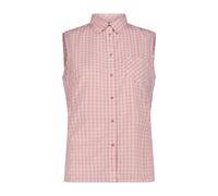 Ärmellose Damen-karierte Bluse CMP Rosa 3XL