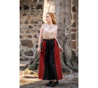 Leonardo Carbone® Damen Bluse Adele | Tunnelzug Am Dekolleté | Ärmelloses Design | Karneval, Halloween, Cosplay, LARP, Mittelalter, Festival, Tunika, Top | 100% Baumwolle Hanf XL