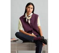 Ärmelloser Cardigan cropped L