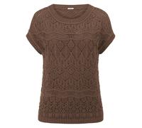 Ärmelloser Pullover Peter Hahn braun 44