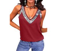 Ärmelloses Camisole für Damen, lässiges Tank-Top, weibliche Weste, Pendeln, Streetwear, Y2K, modisches Top, atmungsaktives Tanktop für Teenager, Mädchen, modisch, bauchfreies Tank-Top, V-Ausschnitt