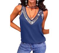 Ärmelloses Camisole für Damen, lässiges Tank-Top, weibliche Weste, Pendeln, Streetwear, Y2K, modisches Top, atmungsaktives Tanktop für Teenager, Mädchen, modisch, bauchfreies Tank-Top, V-Ausschnitt