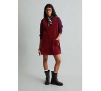 Ärmelloses Cordkleid A-Shape rot S
