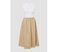 Ärmelloses Midikleid im Fabricmix 48 braun 2166357.8363.48