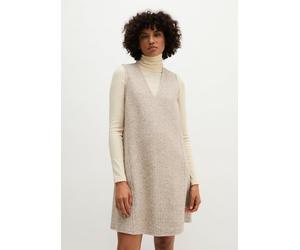 Ärmelloses Minikleid relaxed beige 38