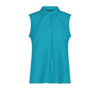 Ärmelloses Polohemd, Damen CMP Bleu 2XS