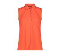 Ärmelloses Polohemd, Damen CMP Orange XS