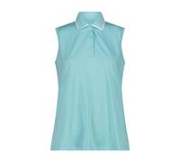 Ärmelloses Poloshirt, Damen CMP Blau 2XS