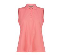 Ärmelloses Poloshirt, Damen CMP Rose 3XL