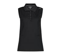 Ärmelloses Poloshirt, Damen CMP Schwarz L