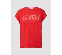 Ärmelloses T-Shirt im Relaxed Fit mit Frontprint 32 rot 2164168.30D0.32