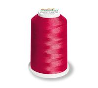 Aero-Flock 9120 und 9121 Miniking 1000m - Uni Multicolor Overlockgarn Bauschgarn für dehnbare Nähte, Nähgarn (Pink)