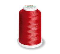 Aero-Flock 9120 und 9121 Miniking 1000m - Uni Multicolor Overlockgarn Bauschgarn für dehnbare Nähte, Nähgarn (Ruby)