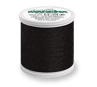 MADEIRA EL9124.8000 Aerofil Stärke 120 100 m, Polyester, schwarz, Meter