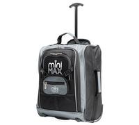 Aerolite MiniMax Kindergepäck 45x36x20 Easyjet Maximale Größe 30L Handgepäck Neu 2024 Unter Sitz Trolleys Rucksack Carry On Handgepäcktasche mit 2 Jahre Garantie (Schwarz)