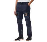 Aeronautica Militare Anti-G Hose mit dreifarbigen Pfeilen PA1664CT, Herren, Cargo, Sweatshirt, 08184 Blau, XL