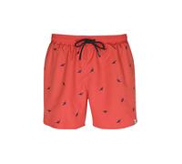 AERONAUTICA MILITARE Badeshorts rot | 48