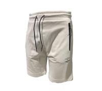 Aeronautica Militare Bermuda BF014 Herren-Sweatshorts, Shorts, Weiß, XL