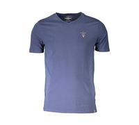 Aeronautica Militare Blaues Baumwoll-Herren-T-Shirt XL
