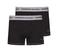 Aeronautica Militare Boxer Bipack SCOBX003J508 34300 Schwarz PE25, Schwarz , XL