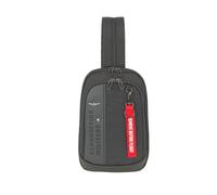 Aeronautica Militare Ein-Schulter umwandelbar in Rucksack Linie Spitfire Art AM603, Schwarz