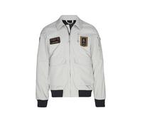 Aeronautica Militare AB3049 Pilot-Jacke für Herren, Motiv: Pfeile Tricolori aus technischem Gewebe, Eis, XXL