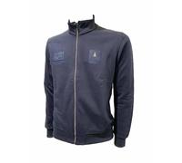 Aeronautica Militare Full-Zip FE1997 Dreifarbige Pfeile Herren Sweatshirt, Strickjacke, blau, L