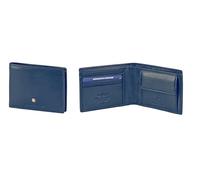 Aeronautica Militare Geldbörse mit Spickeltasche Linie New Plate Art. AM252, blau, Taglia Unica, Casual