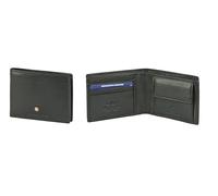 Aeronautica Militare Geldbörse mit Spickeltasche Linie New Plate Art. AM252, Schwarz , Taglia Unica, Casual